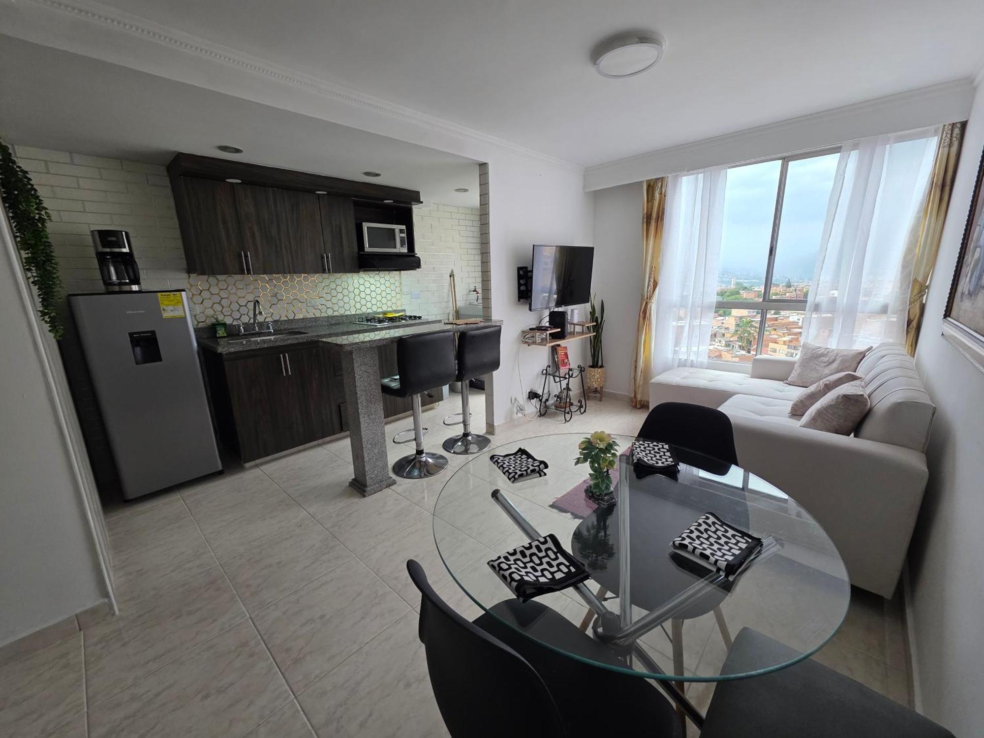 Apartamento vistas lindas cerca centro Medellín Exterior foto